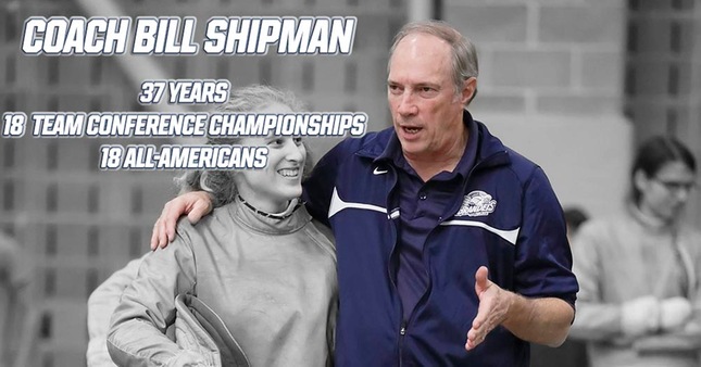 Coach Bill Shipman - 37 years - 18 team conference championships - 18 All-Americans