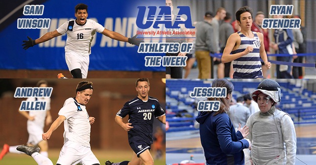 Brandeis earns four UAA Athlete of the Week honors for December 6