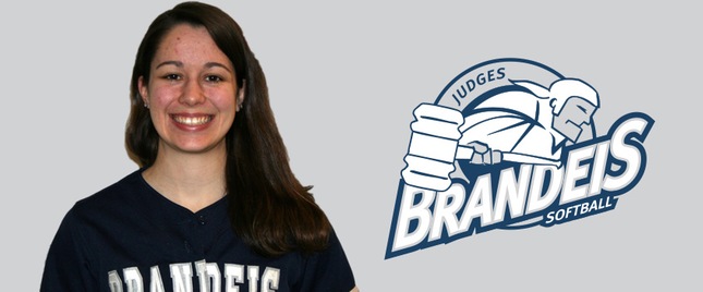 Brandeis softball opens with sweep of Castleton State, 8-0 and 1-0