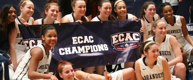 The 2015 ECAC Division III New England Women's Basketball Champions!