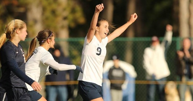 #11/13 women's soccer wins NCAA opener, 1-0, over WCSU