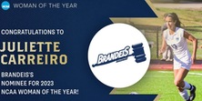 Carreiro named Brandeis's NCAA Woman of the Year nominee