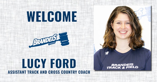 Welcome Lucy Ford, assistant track and cross country coach